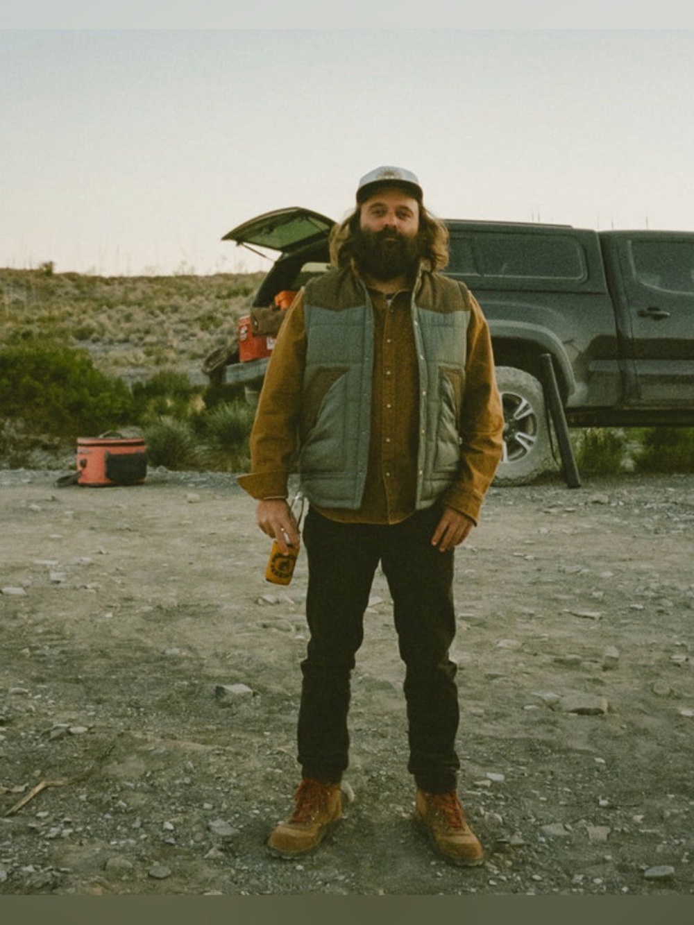 HOWLER BROTHERS Tan/ Gray ROUNDER VEST - Picture 6 of 12